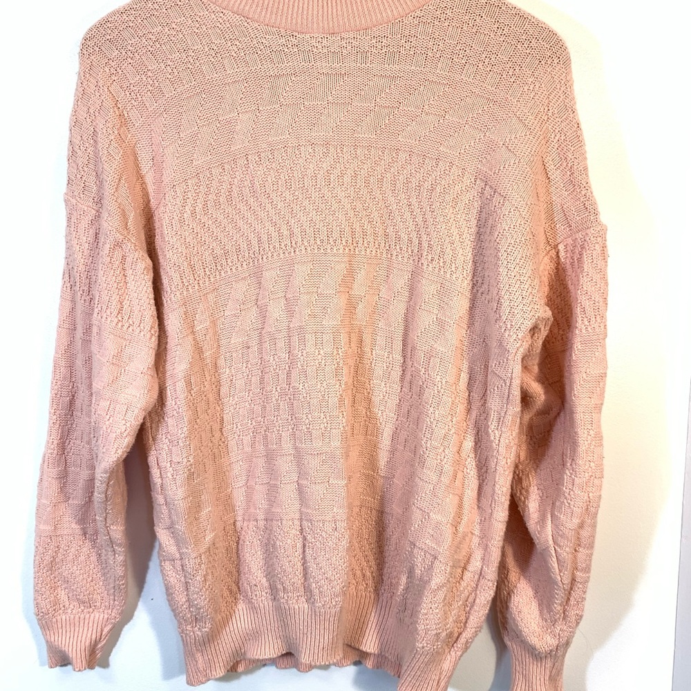 80s Pink Sweater